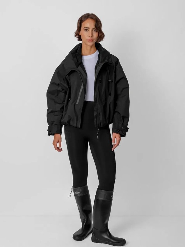 A pleated hem with shape